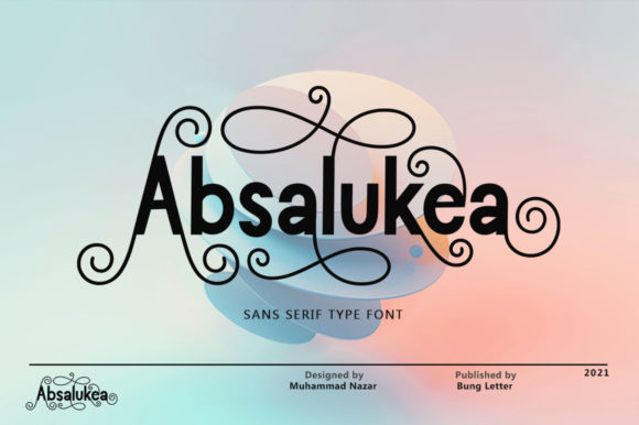 Absalukea: The Elegant Sans Serif Font for Scroll-Stopping Designs
