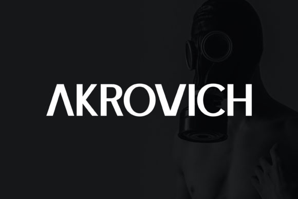Akrovich Font: Minimal Sans Serif for Modern Design