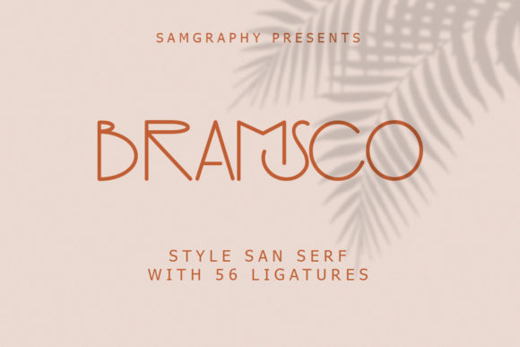 Bramsco Typeface for Modern Editorial Design