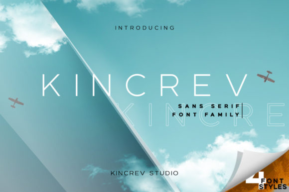 Building Clean Brand Identities with Kincrev Typeface
