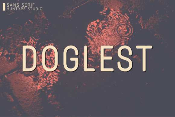Doglest Font for Clean Business Branding