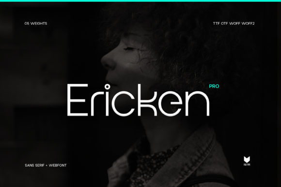 Ericken Font: The Minimal Typeface for Modern Brands