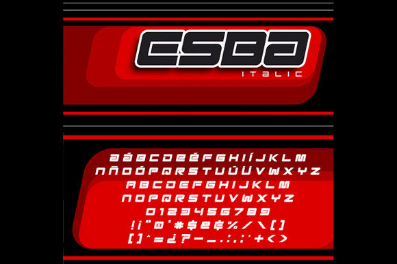 Esba: A Retro Sans Serif Font for Modern Web Design