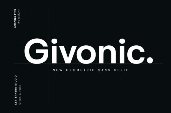 Givonic: A Minimal Sans Serif Typeface for Modern Web Design