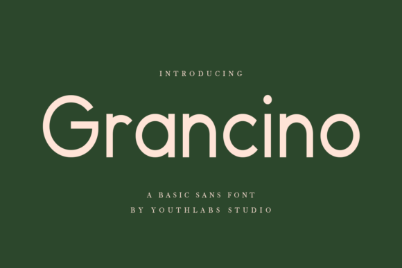 Grancino Font: Modern Typography for Small Business Brands