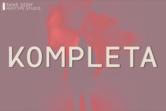Kompleta: A Minimal Sans Serif Font for Modern Editorial Design