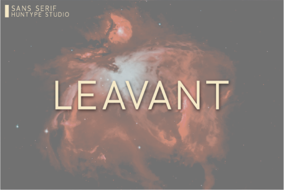 Leavant: A Clean Sans Serif Font for Modern Brands