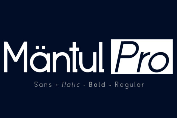 Mantul Pro Typeface Review for Modern Brands