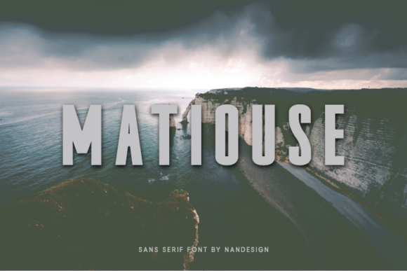 Matiouse: A Minimal Sans Serif Font for Modern Web Design
