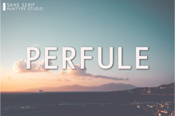 Perfule: A Minimal Sans Serif Font for Web Design