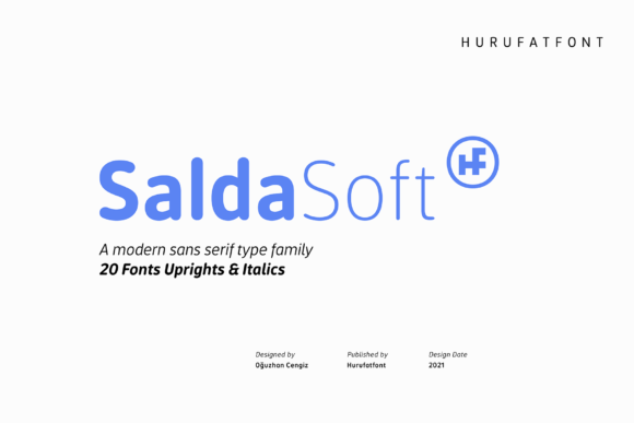 Salda Soft: The Minimal Typeface for Modern Brands