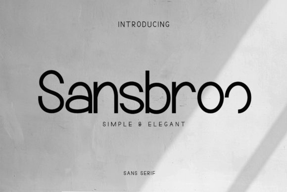 Sansbroo Font: Elevate Your Brand Identity