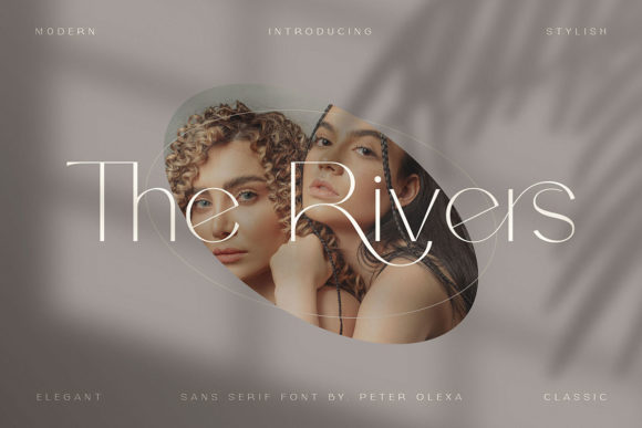 The Rivers: Elegant Thin Sans Serif Font