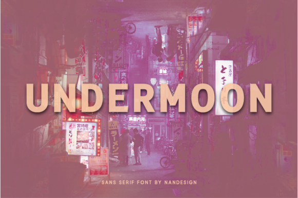 Undermoon: A Minimal Sans Serif Font for Makers