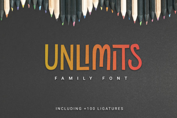 Unlimits Typeface for Modern Brand Identity