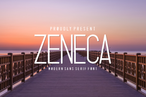 Zeneca: A Minimal Sans Serif Font for Modern Editorial Design